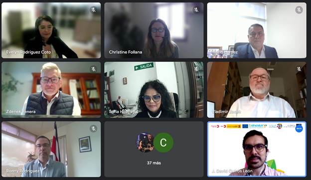 A group of people on a video call
AI-generated content may be incorrect.